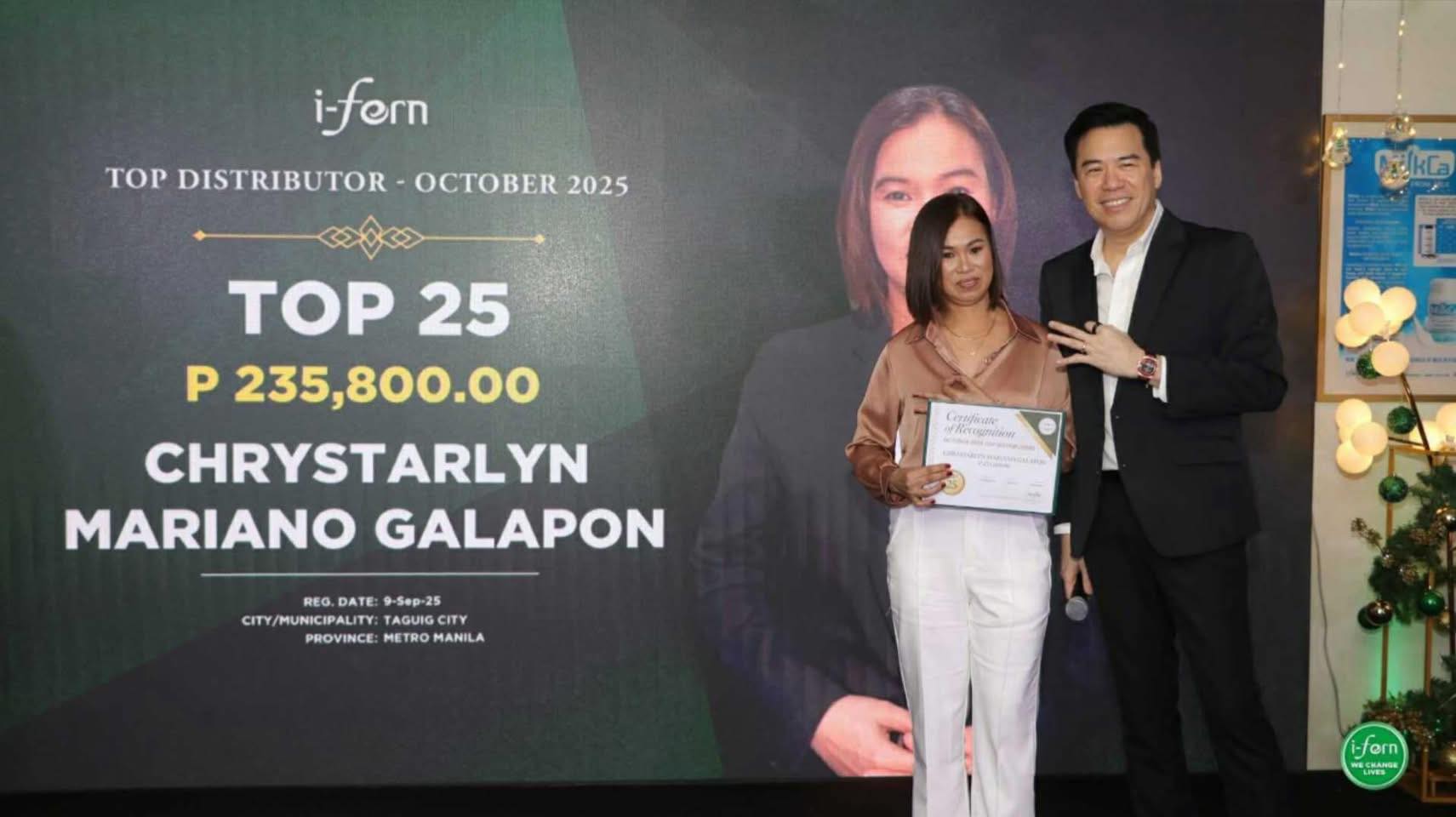 Chrystarlyn - Top 25 October 2025